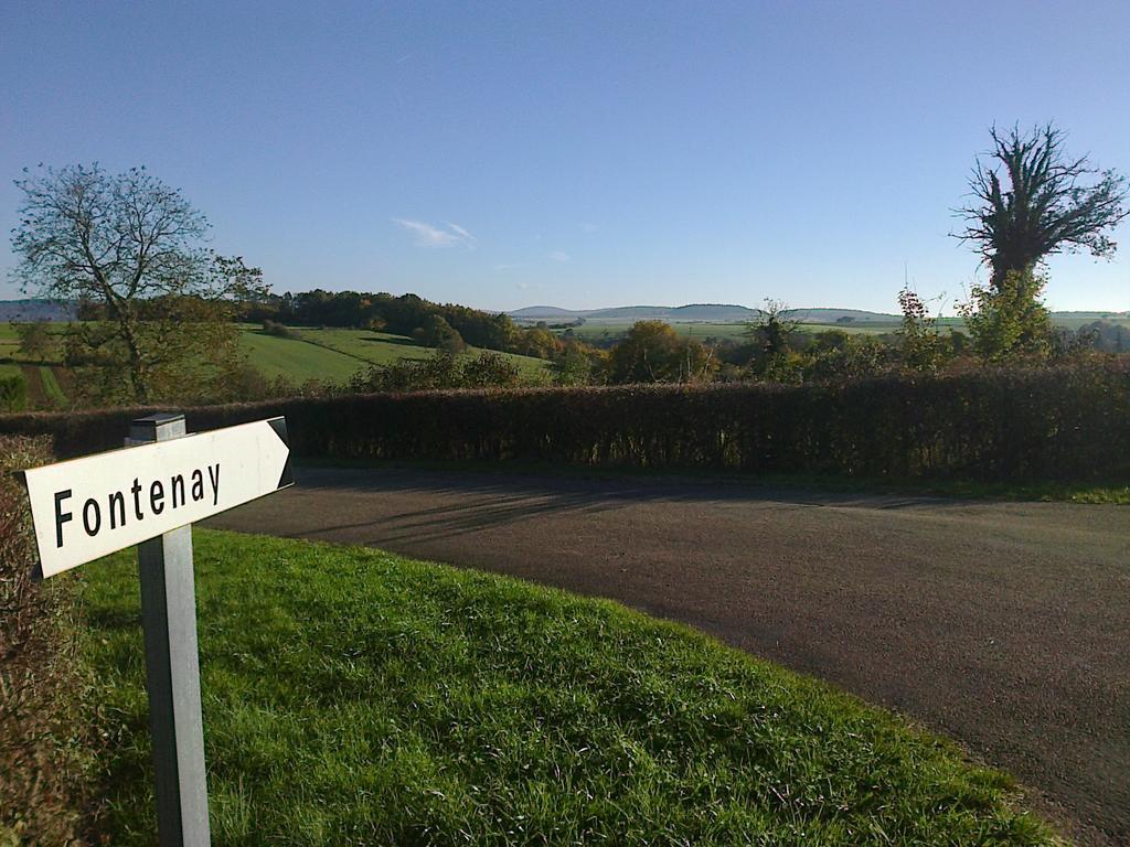Au Cheval Bleu Bed & Breakfast Fontenay-pres-Vezelay Exterior photo